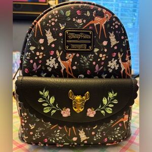 Loungefly Disney Parks Bambi Floral Mini Backpack